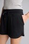 Relax Fit Elastic Waist Lace Bermuda Shorts E9686Ax25Sm - 4