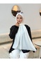 Double-Sided Cashmere Textured Tapestry Woven Shawl 70 X 190 cm Double Color Cotton