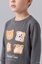 100% Cotton Printed 2-Piece Pajama Set Long Sleeve Top and Bottom Baby Boy I1434A526Au - 3