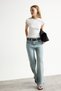 Slim Fit Crew Neck Basic Plain Modal Short Sleeve T-Shirt I6643Ax26Au - 2