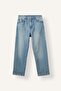 Baggy Fit Regular Waist Wide Leg Jean Trousers I2149Ax26Hs - 6