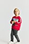 Cars Printed Stripe Detailed Oversize Sweatshirt for Baby Boy I3543A526Wn - 2