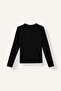 Fitted Basic Ribbed Camisole Long Sleeve Henley Collar Basic T-Shirt I5711Ax26Au - 7