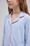 100% Cotton Bowknot Patterned Long Sleeve Pajama Top Flexible Waist Long Pajama Bottoms Girls I1882A826Au - 4
