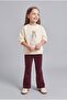 Crew Neck Thick Sweatshirt with Teddy Bear for Baby Girl I7727A526Au - 3
