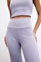 Stretch Fabric Airtech Flare Fit High Waist Waist-Hugging Sports Pants C9192Ax26Au - 7