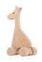 Curious Giraffe Unpainted Wooden Animal Figure, Solid Beech, 18 Months+ - 5