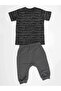 Dino Explorer Boy T-shirt Capri Shorts Set - 4