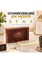 Premium Domino Set with Turkey Logo in Luxurious Wooden Box 28 Pieces 6 Pairs Family Game New Year Gift -B - 6