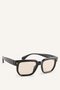 Thick Frame Photochromic Women's Sunglasses I7209Axns - 4