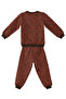 Animals Baby Boy Brown Tracksuit Set - 4