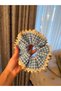 Blue Pöti̇kare Knitted Lace Elastic Buckle - 7