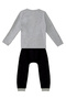 Xo Ponçik Pocket Detailed Boy's T-Shirt Pants Set - 4