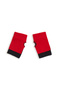 Girls' Ladybug Patterned Cotton Red Fingerless Gloves 2-8 Years - 3
