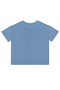 Blue Crew Neck Oversize T-Shirt Kids Unisex 100% Cotton - 4