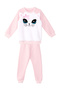 Baby Cat Girl's Soft Tracksuit Set - 3