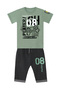 Player 8 Boys' Summer T-Shirt Capri Shorts Set - 3