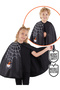 Unisex Kids Halloween Black Cape One Size