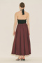 Zeya Piecewise Skirt Burgundy - 7