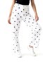 Women's Polka Dot Wide Leg Pants - 2