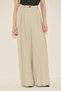 Tansy Pleated Pants Beige - 5