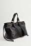 Big City Leather Tote Bag Black - 7