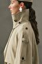Limited Edition Wide Sleeve Trench Coat Green - 3