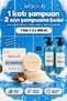Moisturizing and Color Protecting Solid Shampoo Bar for Dry and Colored Hair 100 Gr |   Hyaluronic Acid+Argan Oil |   Sls and Paraben Free - 4