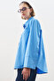 Classic Shirt with Wide Cuffs Blue - 4