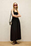 Bol Cut Linen Skirt Black - 7
