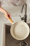 X Refika Swiss Crystal Pureline 12 Piece Pots and Pans Set Almond Cream - Service Set with Gift - 8