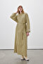 Oversize Long Casual Dress Yellow