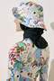 Scarf-Detained Bucket Hat Summer - 7
