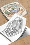 Little Tiny Isometric Rooms Ii – 20X20 cm Large Coloring Book, for Children and Adults - 5