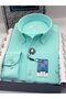 Slim Fit Long Sleeve Muslin Cotton Comfortable Breathable Fabric Collar Buttoned Men's Shirt with Gift Box - 6