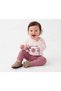 Baby Girl Seasonal 2-Piece Set Cat Printed Long Sleeve Cotton Comfortable Daily Set - 2
