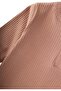 Cuffed Ribbed Jumpsuit 0-3 Years Brown - 4