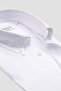 Bb Club Mike Non Iron Oxford Easy-Iron Cotton Regular Fit White Button-Down Collar Men's Plain Shirt - 6