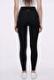 High Waist Ribbed Women's Leggings - 4