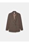 60820 Blazer Jacket-Brown - 6