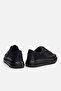 Men's navy blue genuine leather casual shoes - 4