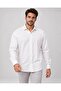 Men's Striped Crepe Fabric Long Sleeve Shirt - Comfortable Fit - 2