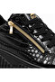 Snr 308 Charcoal Men's Shoes - Full Black Smooth Synthetic Leather Non-Slip Sole Casual Walking Sneaker - 5