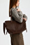 Women's Cyme Big Pinterest Bag Brown (LARGE SIZE) - 2