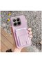 Xiaomi Mi 15t Pro Compatible Case Flexstand Card Holder Silicone Case Rose Gold - 3