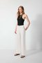 Halter yaka bodysuit - 2