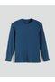 Esvab • Modern & Distinctive Zero Roba Collar Plain Long Sleeve Men's T-Shirt - 8