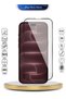 Apple iPhone 18 Pro Max 5G 2026 Premium E2E Series Full Glue Full Cover Tempered Glass Clear/Black - 2