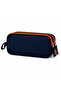 Basketball Dual Compartment Pen Holder – Navy Blue Orange Basketball Series - 2
