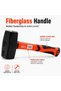 Sledge Hammer with Fiberglass Rubber-Coated Handle (2000 g) - 2